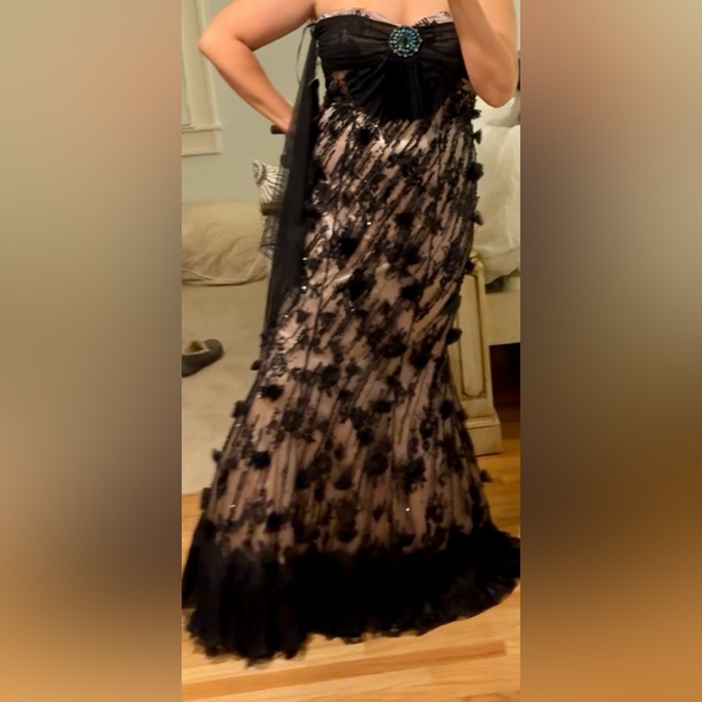 Women's Terani Couture Beaded Gown- Size 10 - Never Worn with Tags On